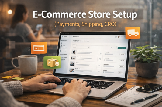 E-Commerce Store Setup (Payments, Shipping, CRO)